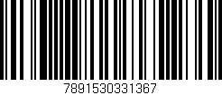 Código de barras (EAN, GTIN, SKU, ISBN): '7891530331367'
