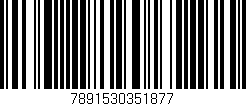 Código de barras (EAN, GTIN, SKU, ISBN): '7891530351877'
