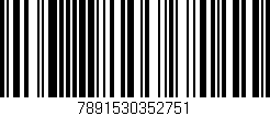Código de barras (EAN, GTIN, SKU, ISBN): '7891530352751'