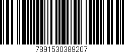 Código de barras (EAN, GTIN, SKU, ISBN): '7891530389207'