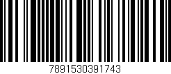 Código de barras (EAN, GTIN, SKU, ISBN): '7891530391743'