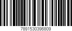 Código de barras (EAN, GTIN, SKU, ISBN): '7891530396809'