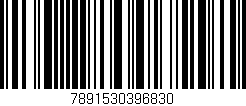 Código de barras (EAN, GTIN, SKU, ISBN): '7891530396830'