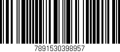 Código de barras (EAN, GTIN, SKU, ISBN): '7891530398957'