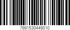 Código de barras (EAN, GTIN, SKU, ISBN): '7891530448010'