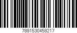 Código de barras (EAN, GTIN, SKU, ISBN): '7891530458217'