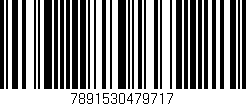 Código de barras (EAN, GTIN, SKU, ISBN): '7891530479717'