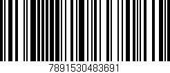 Código de barras (EAN, GTIN, SKU, ISBN): '7891530483691'