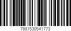 Código de barras (EAN, GTIN, SKU, ISBN): '7891530541773'