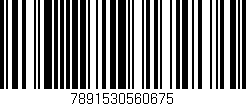 Código de barras (EAN, GTIN, SKU, ISBN): '7891530560675'
