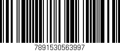 Código de barras (EAN, GTIN, SKU, ISBN): '7891530563997'