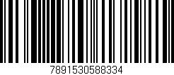 Código de barras (EAN, GTIN, SKU, ISBN): '7891530588334'