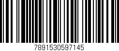 Código de barras (EAN, GTIN, SKU, ISBN): '7891530597145'