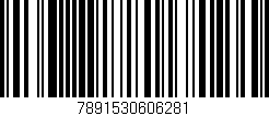 Código de barras (EAN, GTIN, SKU, ISBN): '7891530606281'