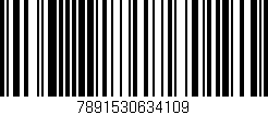 Código de barras (EAN, GTIN, SKU, ISBN): '7891530634109'