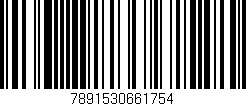 Código de barras (EAN, GTIN, SKU, ISBN): '7891530661754'