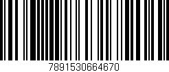 Código de barras (EAN, GTIN, SKU, ISBN): '7891530664670'