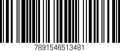 Código de barras (EAN, GTIN, SKU, ISBN): '7891546513481'