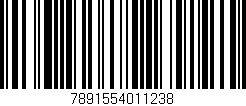 Código de barras (EAN, GTIN, SKU, ISBN): '7891554011238'