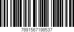 Código de barras (EAN, GTIN, SKU, ISBN): '7891567198537'