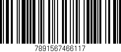 Código de barras (EAN, GTIN, SKU, ISBN): '7891567466117'