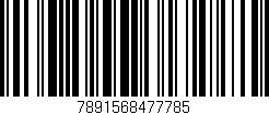 Código de barras (EAN, GTIN, SKU, ISBN): '7891568477785'