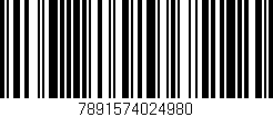 Código de barras (EAN, GTIN, SKU, ISBN): '7891574024980'