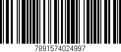 Código de barras (EAN, GTIN, SKU, ISBN): '7891574024997'