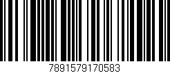 Código de barras (EAN, GTIN, SKU, ISBN): '7891579170583'