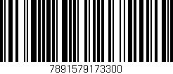 Código de barras (EAN, GTIN, SKU, ISBN): '7891579173300'