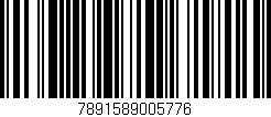 Código de barras (EAN, GTIN, SKU, ISBN): '7891589005776'