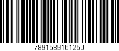 Código de barras (EAN, GTIN, SKU, ISBN): '7891589161250'