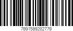 Código de barras (EAN, GTIN, SKU, ISBN): '7891589202779'