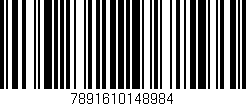 Código de barras (EAN, GTIN, SKU, ISBN): '7891610148984'