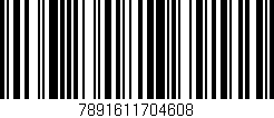 Código de barras (EAN, GTIN, SKU, ISBN): '7891611704608'