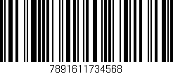 Código de barras (EAN, GTIN, SKU, ISBN): '7891611734568'