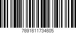 Código de barras (EAN, GTIN, SKU, ISBN): '7891611734605'