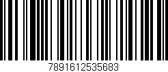 Código de barras (EAN, GTIN, SKU, ISBN): '7891612535683'
