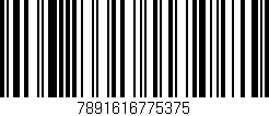 Código de barras (EAN, GTIN, SKU, ISBN): '7891616775375'