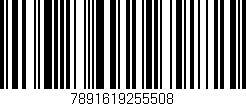 Código de barras (EAN, GTIN, SKU, ISBN): '7891619255508'