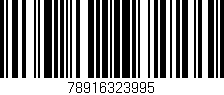 Código de barras (EAN, GTIN, SKU, ISBN): '78916323995'