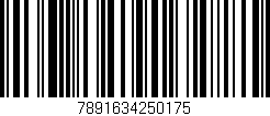 Código de barras (EAN, GTIN, SKU, ISBN): '7891634250175'
