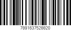 Código de barras (EAN, GTIN, SKU, ISBN): '7891637528820'