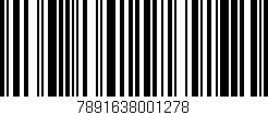 Código de barras (EAN, GTIN, SKU, ISBN): '7891638001278'
