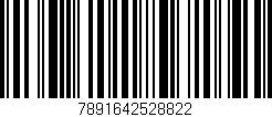 Código de barras (EAN, GTIN, SKU, ISBN): '7891642528822'