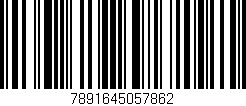 Código de barras (EAN, GTIN, SKU, ISBN): '7891645057862'