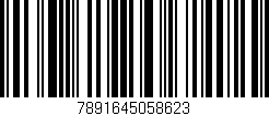Código de barras (EAN, GTIN, SKU, ISBN): '7891645058623'