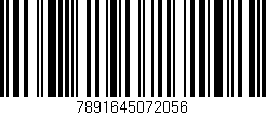 Código de barras (EAN, GTIN, SKU, ISBN): '7891645072056'