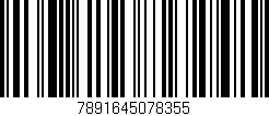 Código de barras (EAN, GTIN, SKU, ISBN): '7891645078355'