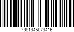 Código de barras (EAN, GTIN, SKU, ISBN): '7891645078416'
